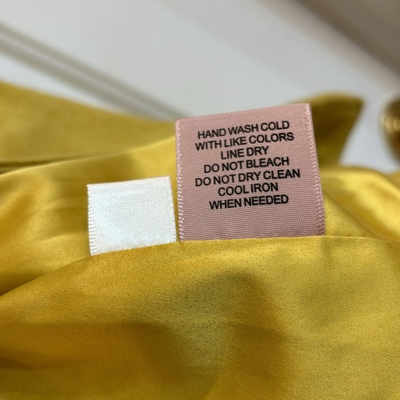 Philosophy woman size medium, faux suede mustard color jacket - Picture 7 of 10